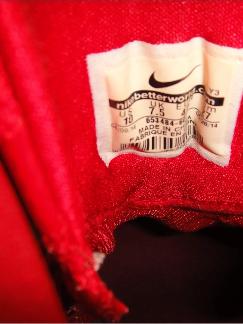 Nike Hyperdunk Red High-Top Athletic Basketball Shoes